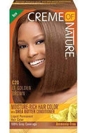 Creme Of Nature Moisture-Rich Hair Color - C20 Light Golden Brown - Deluxe Beauty Supply