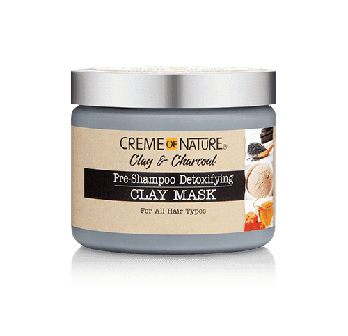 Cream Of Nature Clay & Charcoal Pre-Shampoo Detoxifying Clay Mask - Deluxe Beauty Supply