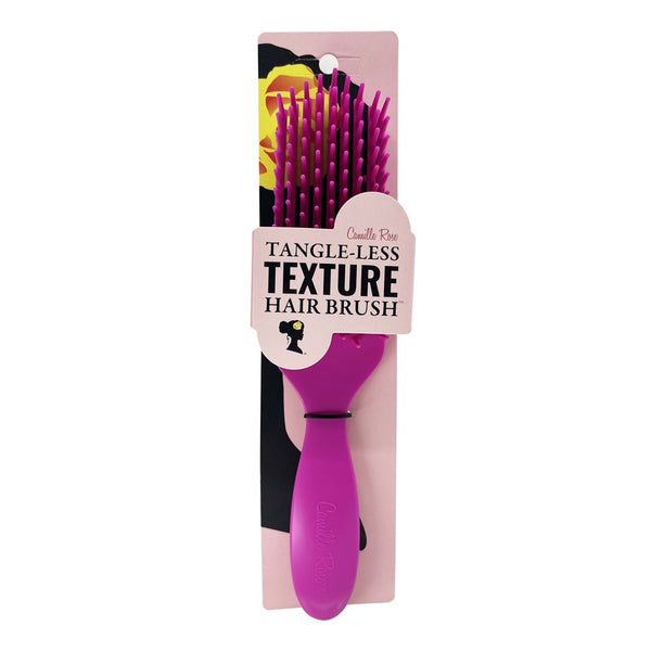 Camille Rose Tangle-Less Texture Hair Brush - Pink