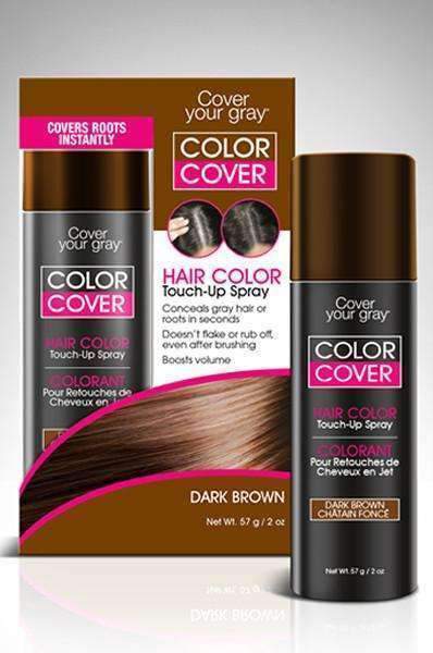 Cover Your Gray Hair Color Touch-up Spray - Brown - Deluxe Beauty Supply