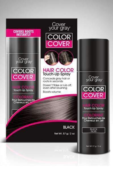 Cover Your Gray Hair Color Touch-up Spray - Black - Deluxe Beauty Supply