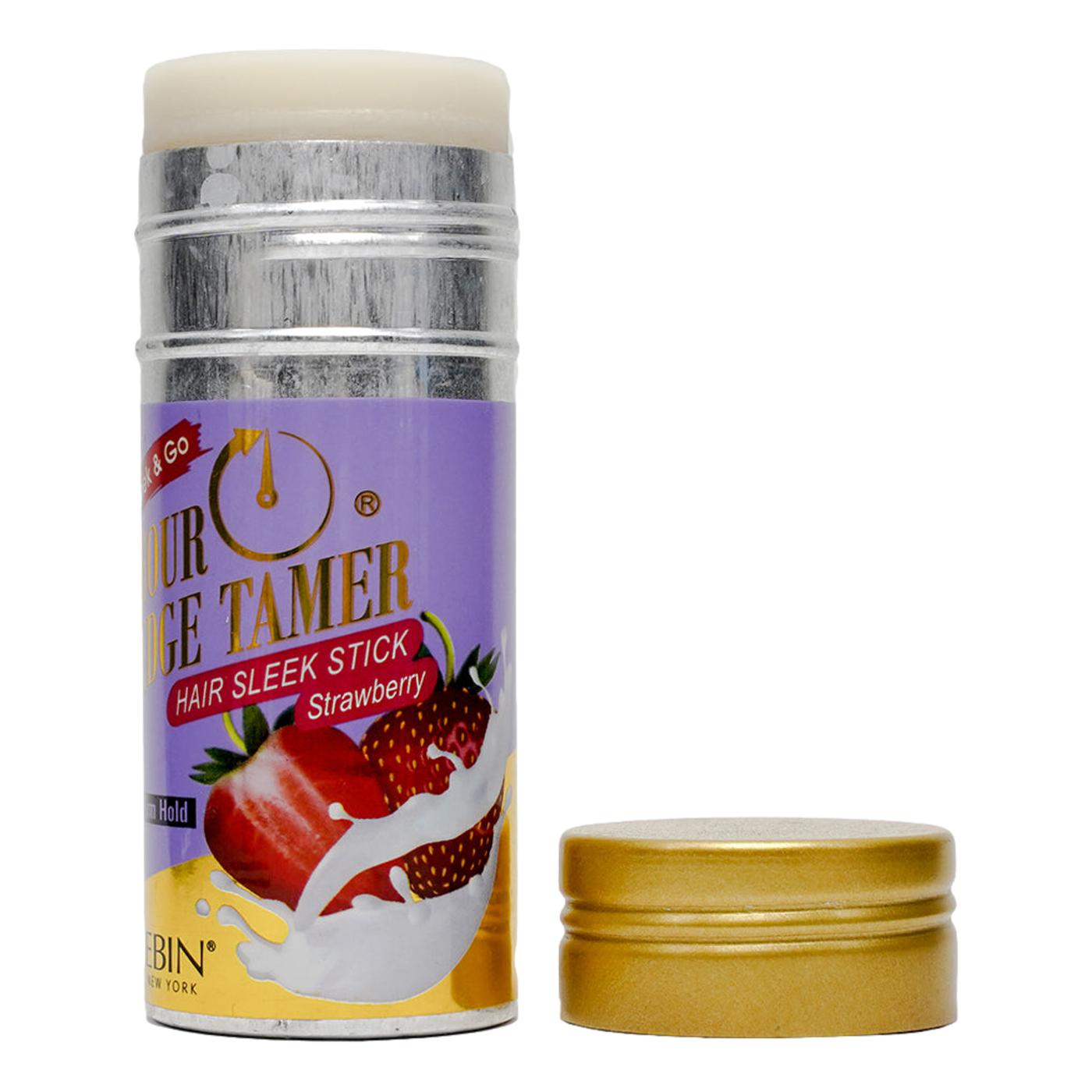 EBIN 24 Hour Edge Tamer Hair Sleek Wax Stick - Strawberry