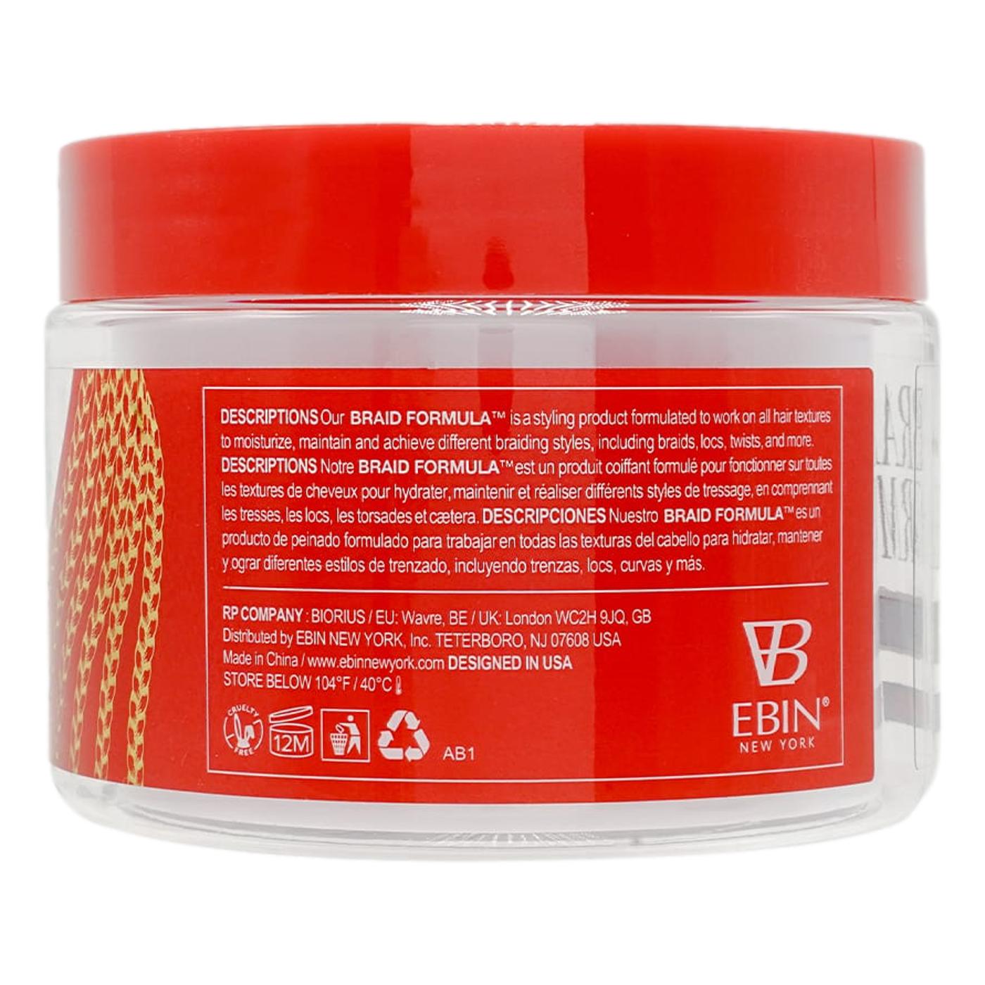 EBIN Lock n' Pomade Braid Formula Conditioning Gel - Medium Hold 6.35oz