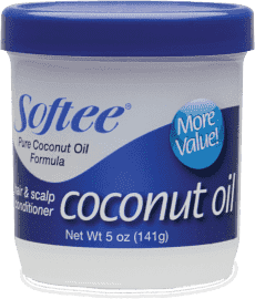 Softee Coconut Oil Hair & Scalp Conditioner 5oz - Deluxe Beauty Supply