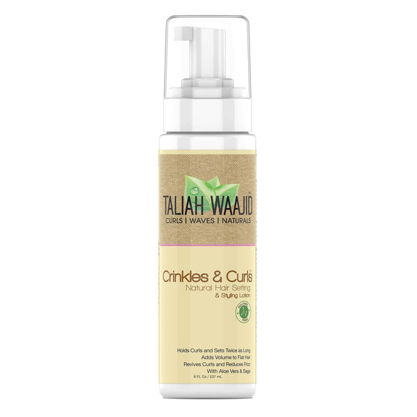 Taliah Waajid Crinkles & Curls Natural Hair & Lock Styling Lotion 8oz