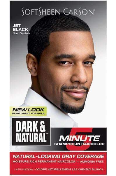 Dark & Natural 5 Minute Hair Color - Jet Black - Deluxe Beauty Supply
