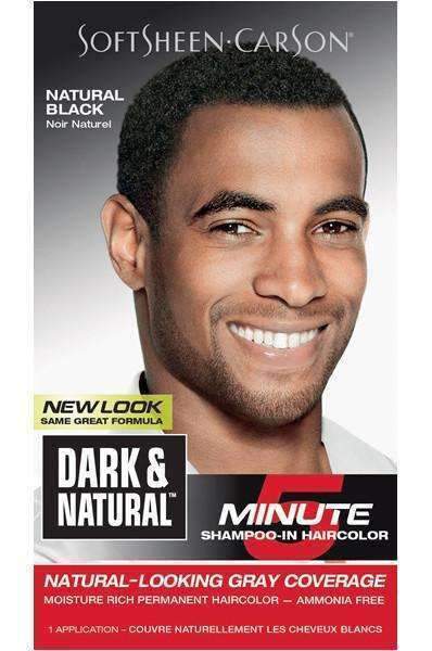 Dark & Natural 5 Minute Hair Color - Natural Black - Deluxe Beauty Supply