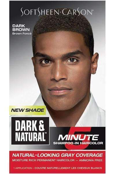 Dark & Natural 5 Minute Hair Color - Dark Brown - Deluxe Beauty Supply