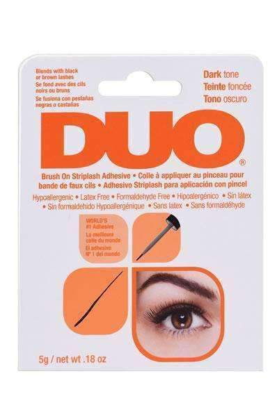 DUO Brush On Strip Lash Adhesive Dark Tone - Deluxe Beauty Supply