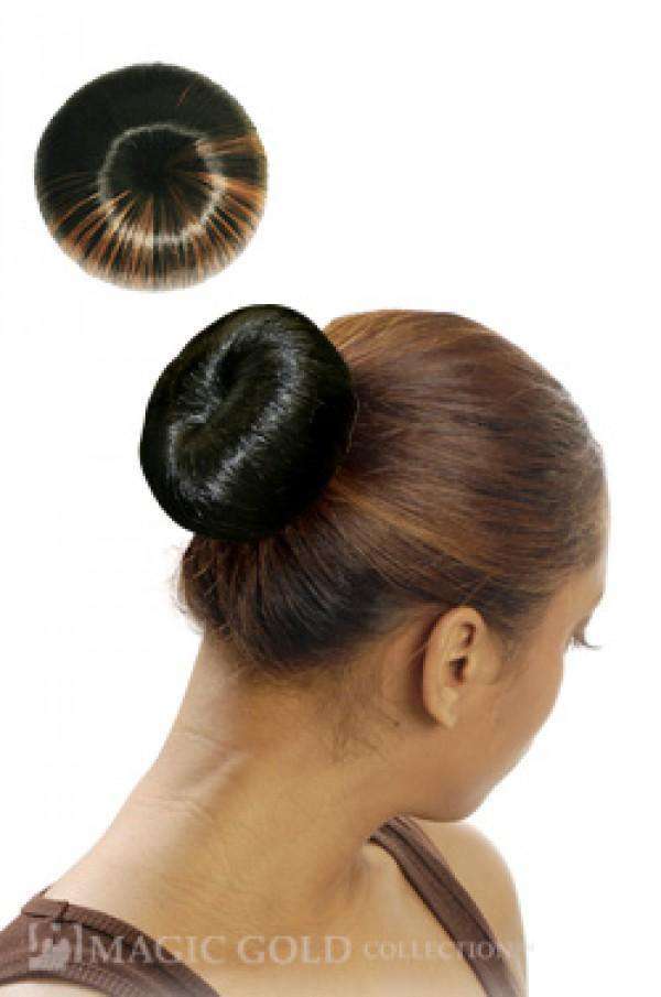 Magic Gold Drawstring Donut Bun Large - Deluxe Beauty Supply