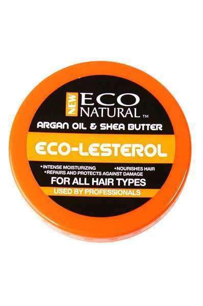 Ecoco Natural Eco-Lesterol Argan Oil & Shea Butter 8oz - Deluxe Beauty Supply