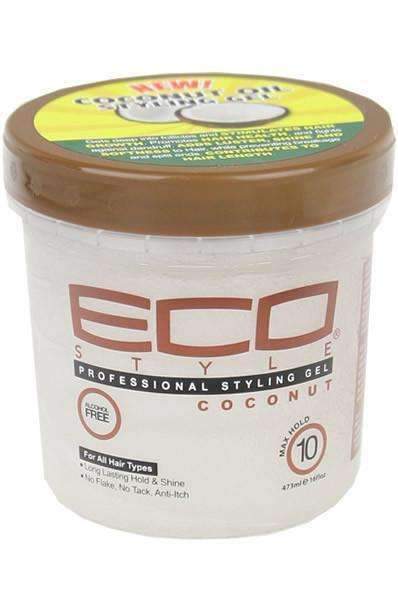 Eco Style Coconut Oil Styling Gel 16oz - Deluxe Beauty Supply