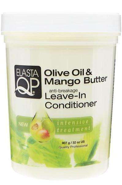 Elasta QP Olive Oil & Mango Butter Anti-Breakage Leave-In Conditioner 32oz - Deluxe Beauty Supply