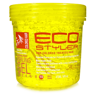 Eco Style Colored Hair Styling Gel 8oz - Deluxe Beauty Supply