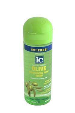 Fantasia IC Hair Polisher Olive Moisturizing Shine Serum 2oz - Deluxe Beauty Supply