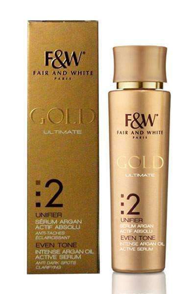 Fair & White Gold Intense Argan Oil Active Serum - Deluxe Beauty Supply