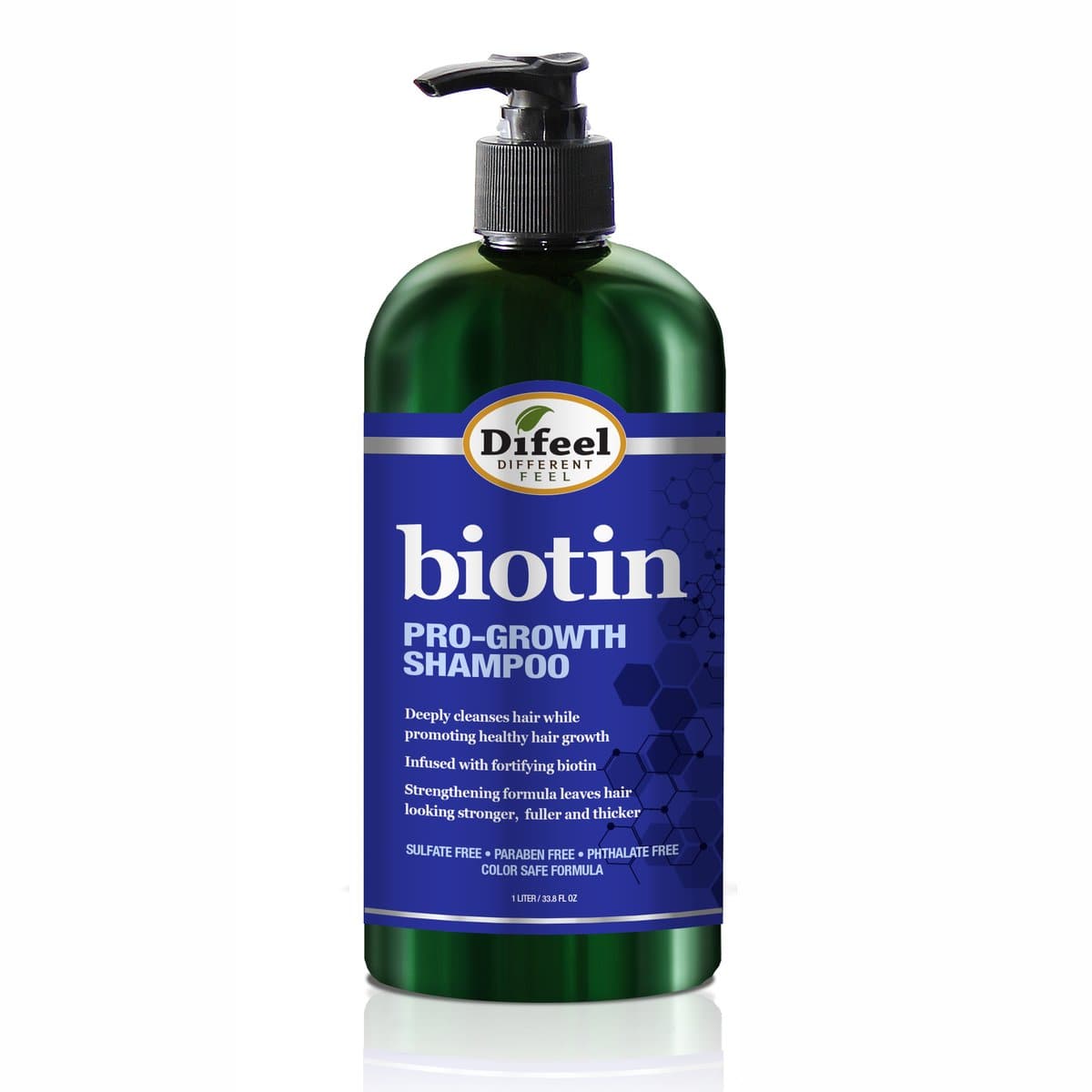 Difeel Biotin Pro-Growth Shampoo 33.8oz - Deluxe Beauty Supply