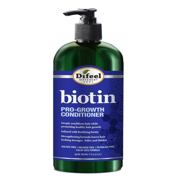 Difeel Biotin Pro-Growth Conditioner 12oz - Deluxe Beauty Supply