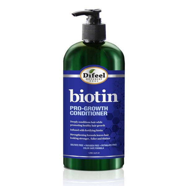 Difeel Biotin Pro-Growth Conditioner 33.8oz - Deluxe Beauty Supply