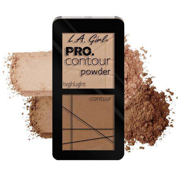 L.A. Girl PRO Contour Powder - Highlighter/Bronzer - Deluxe Beauty Supply