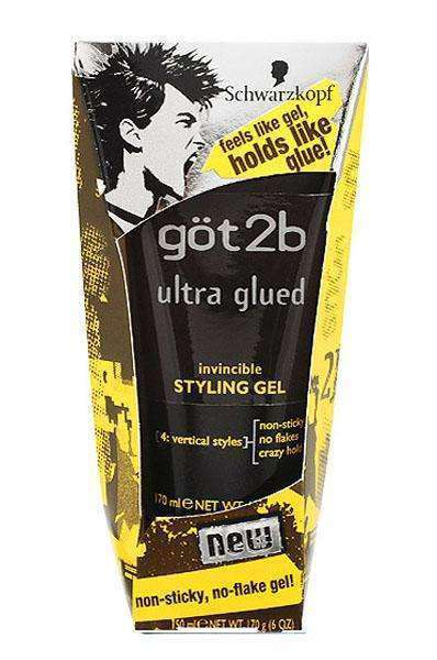 got2b Ultra Glued Invincible Styling Gel 6oz - Deluxe Beauty Supply