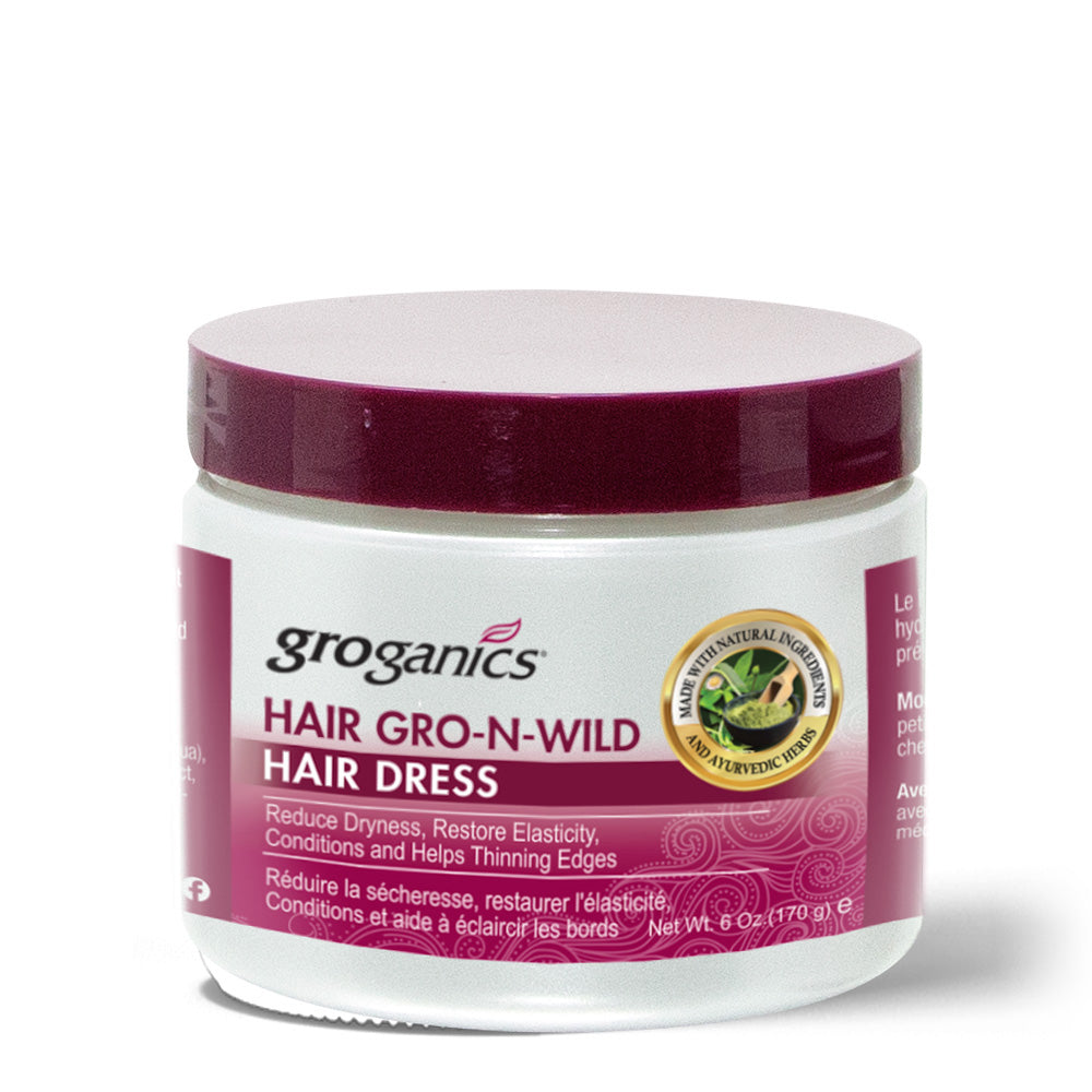 GroGanics Hair Grow-n-Wild Hair Dress 6oz - Deluxe Beauty Supply