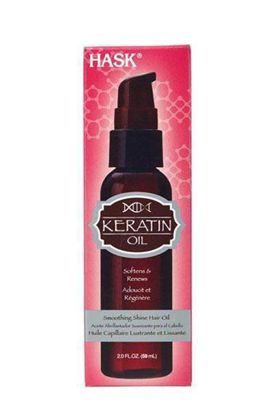 Hask Keratin Oil Smoothing Shine Hair Oil - Deluxe Beauty Supply