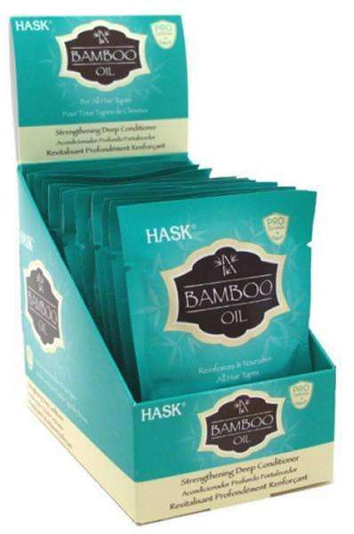 Hask Bamboo Oil Strengthening Deep Conditioner Pack - Deluxe Beauty Supply