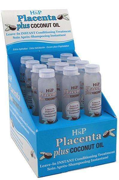 Hask Placenta Coconut Leave-In Treatment Vial - Deluxe Beauty Supply