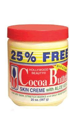 Hollywood Beauty Cocoa Butter Creme w/ Aloe Vera - Deluxe Beauty Supply