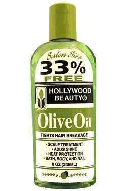 Hollywood Beauty Olive Oil 8oz - Deluxe Beauty Supply