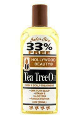 Hollywood Beauty Tea Tree Oil 8oz - Deluxe Beauty Supply