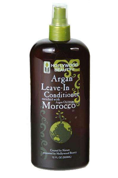 Hollywood Beauty Argan Leave In Conditioner - Deluxe Beauty Supply