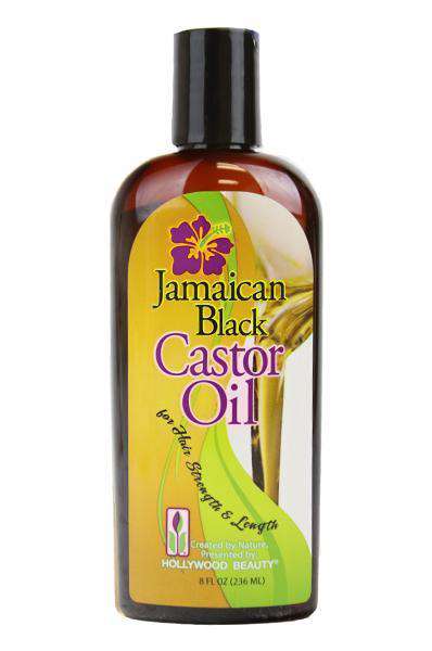 Hollywood Beauty Jamaican Black Castor Oil 8oz - Deluxe Beauty Supply
