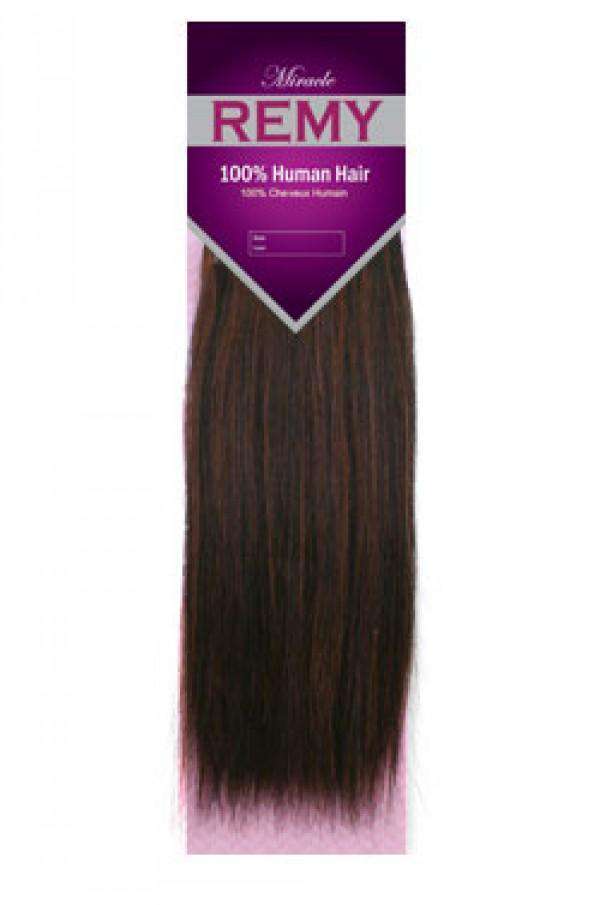 Miracle Remy 100% Human Hair Weave - Silky Yaky 10" - Deluxe Beauty Supply