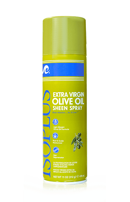 Isoplus Extra Virgin Olive Oil Sheen Spray - Deluxe Beauty Supply