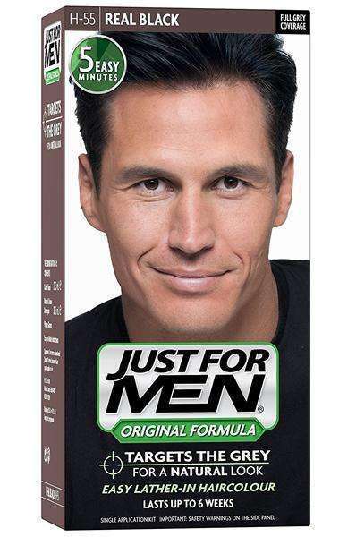 Just For Men Original Formula Hair Colour - H-55 Real Black - Deluxe Beauty Supply