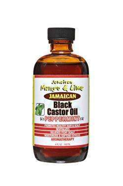 Jamaican Mango and Lime Black Castor Oil Peppermint - Deluxe Beauty Supply