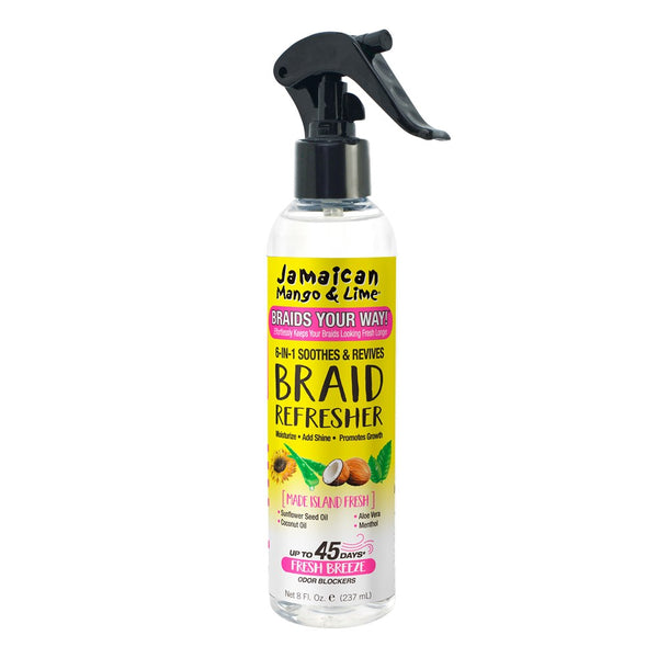 Jamaican Mango & Lime Braids Your Way 6-In-1 Soothes & Revives Braid Refresher