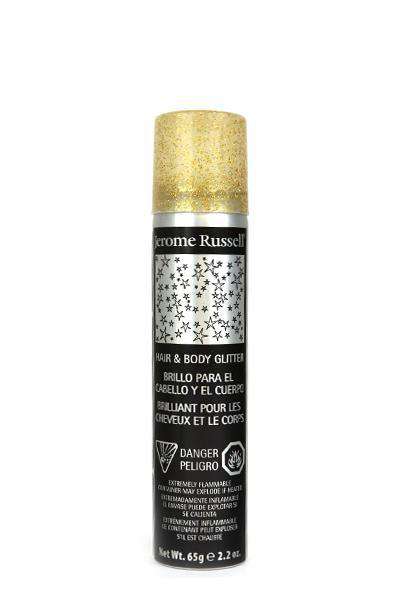 Jerome Russell Temporary Color Spray - Gold Glitter - Deluxe Beauty Supply