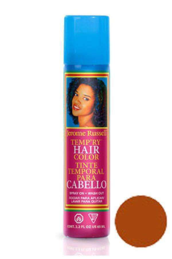 Jerome Russell Temporary Color Spray - Auburn Light - Deluxe Beauty Supply