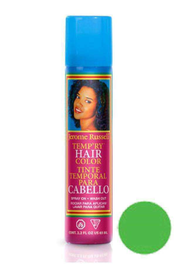 Jerome Russell Temporary Color Spray - Emerald Green - Deluxe Beauty Supply