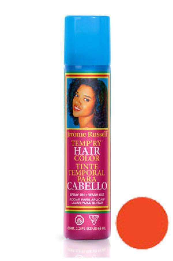Jerome Russell Temporary Color Spray - Orange - Deluxe Beauty Supply