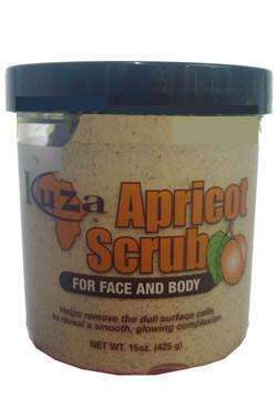 Kuza Apricot Scrub For Face & Body 15oz - Deluxe Beauty Supply