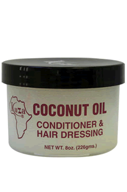 Kuza Coconut Oil Conditioner 8oz - Deluxe Beauty Supply