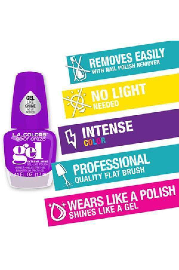 L.A. Colors Gel Like Polish - Deluxe Beauty Supply