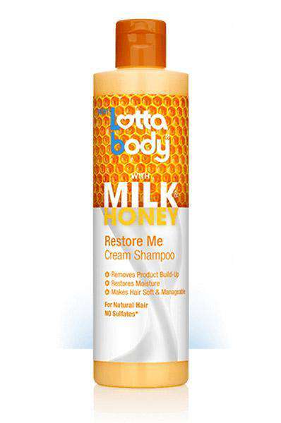 Lottabody Milk & Honey Restore Me Cream Shampoo - Deluxe Beauty Supply
