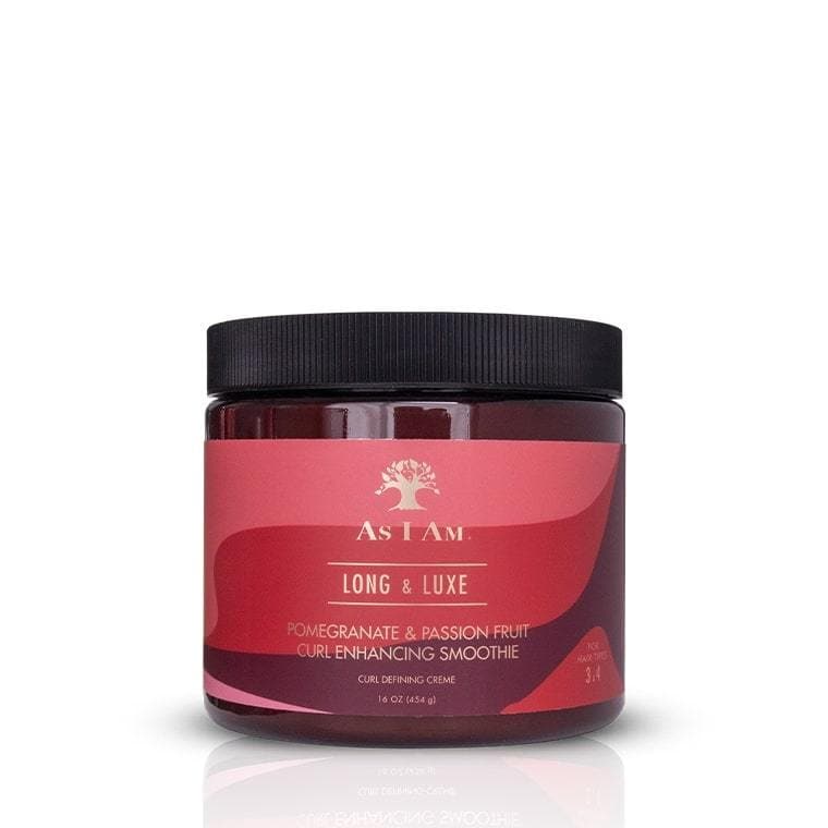 As I Am Long & Luxe Pomegranate & Passion Fruit Curl Enhancing Smoothie - Deluxe Beauty Supply