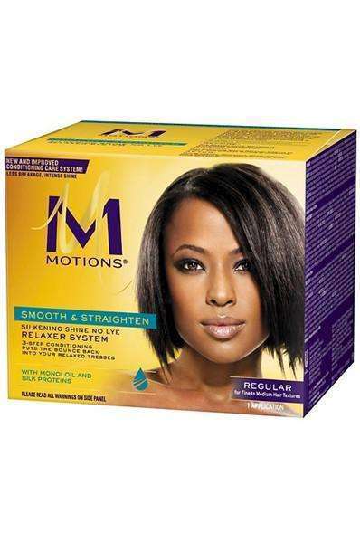 Motions Smooth & Straighten Silkening Shine No Lye Relaxer - Regular - Deluxe Beauty Supply