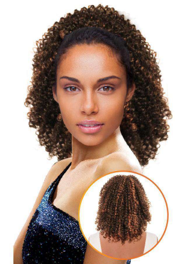 Magic Gold Drawstring Ponytail Bluebell - Deluxe Beauty Supply